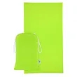 Sand-Free rPET Beach Towel With Pouch | https://www.bestnamebadges.com