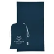 Sand-Free rPET Beach Towel With Pouch | https://www.bestnamebadges.com
