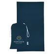 Sand-Free rPET Beach Towel With Pouch | https://www.bestnamebadges.com