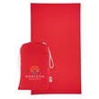 Sand-Free rPET Beach Towel With Pouch | https://www.bestnamebadges.com