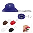 Cowboy Hat Bottle Opener Keychain | https://www.bestnamebadges.com