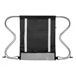 Game Time rPET Reflective Drawstring Bag | https://www.bestnamebadges.com