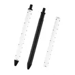 STRAIGHT LINE PEN WITH 4" RULER | https://www.bestnamebadges.com