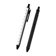 STRAIGHT LINE PEN WITH 4" RULER | https://www.bestnamebadges.com
