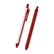 STRAIGHT LINE PEN WITH 4" RULER | https://www.bestnamebadges.com