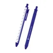 STRAIGHT LINE PEN WITH 4" RULER | https://www.bestnamebadges.com