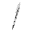 TWO-TONE KAI RABS SLEEK WRITE PEN | https://www.bestnamebadges.com