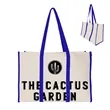 Recycled Canvas Wrap Around Tote Bag | https://www.bestnamebadges.com