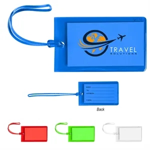 Jelly Luggage Tag | https://www.bestnamebadges.com
