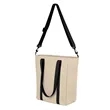 Hudson rPET Leatherette Computer Tote Bag | https://www.bestnamebadges.com