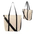 Hudson rPET Leatherette Computer Tote Bag | https://www.bestnamebadges.com