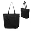 Hudson rPET Leatherette Computer Tote Bag | https://www.bestnamebadges.com