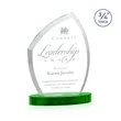 Daltry Award on Alberton Base - Green | https://www.bestnamebadges.com