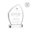 Daltry Award on Alberton Base - Clear | https://www.bestnamebadges.com