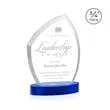 Daltry Award on Alberton Base - Blue | https://www.bestnamebadges.com