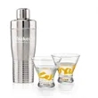 Genoa Shaker & Rideau Martini Set | https://www.bestnamebadges.com