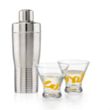 Genoa Shaker & Rideau Martini Set | https://www.bestnamebadges.com