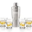 Genoa Shaker & Rideau Martini Set | https://www.bestnamebadges.com