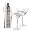 Genoa Shaker & Coleford Martini Set | https://www.bestnamebadges.com