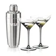 Pescara Shaker & RIEDEL Martini Set | https://www.bestnamebadges.com