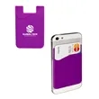 Econo Silicone Mobile Cell Phone Wallet | https://www.bestnamebadges.com