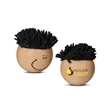 MopToppers Smiling Multicultural Stress Ball | https://www.bestnamebadges.com