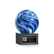 Naples Award on Square Marble Base | https://www.bestnamebadges.com