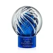Genista Award on Marvel Base - Blue | https://www.bestnamebadges.com
