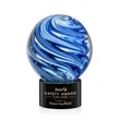 Naples Award on Marvel Base - Black | https://www.bestnamebadges.com