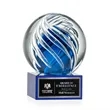 Genista Award on Hancock Base - Blue | https://www.bestnamebadges.com