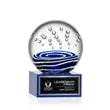 Tranquility Award on Hancock Base - Blue | https://www.bestnamebadges.com