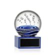 Tranquility Award on Hancock Base - Blue | https://www.bestnamebadges.com