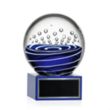 Tranquility Award on Hancock Base - Blue | https://www.bestnamebadges.com