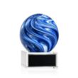 Naples Award on Hancock Base - Clear | https://www.bestnamebadges.com