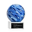 Naples Award on Hancock Base - Clear | https://www.bestnamebadges.com