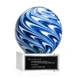 Naples Award on Hancock Base - Clear | https://www.bestnamebadges.com
