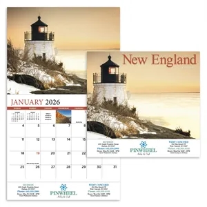 Products New England Appointment Calendar - Stapled | https://www.bestnamebadges.com