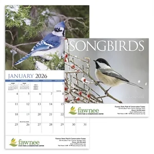 Products Songbirds Appointment Calendar - Stapled | https://www.bestnamebadges.com