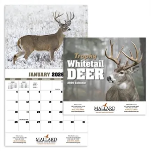 Products Trophy Whitetail Deer Appointment Calendar - Sta... | https://www.bestnamebadges.com