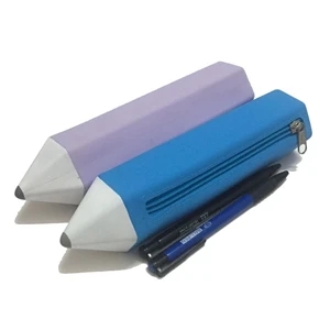 Pen Shape Silicone Pencil Case