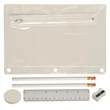 Translucent Deluxe Back to School Kit - Imprinted Contents | https://www.bestnamebadges.com