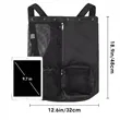 Beach Mesh Drawstring Backpack with Wet Pocket | https://www.bestnamebadges.com
