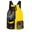 Beach Mesh Drawstring Backpack with Wet Pocket | https://www.bestnamebadges.com