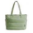 Puffer Tote Large Quilted Shoulder Bag for Work Travel | https://www.bestnamebadges.com