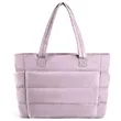 Puffer Tote Large Quilted Shoulder Bag for Work Travel | https://www.bestnamebadges.com