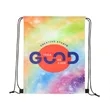 Sublimated RPET Non-Woven Drawstring Backpack | https://www.bestnamebadges.com