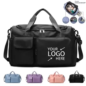 Large Sports Gym Tote Bag with Shoe Compartment Dry Wet