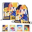 Sublimated RPET Non-Woven Drawstring Backpack | https://www.bestnamebadges.com