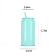 16oz. Fashionable Stainless Steel Insulated Mason Jar | https://www.bestnamebadges.com