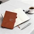 A5 Pu Cover Hardcover Journal Notebook W/ Magnetic Buckle | https://www.bestnamebadges.com